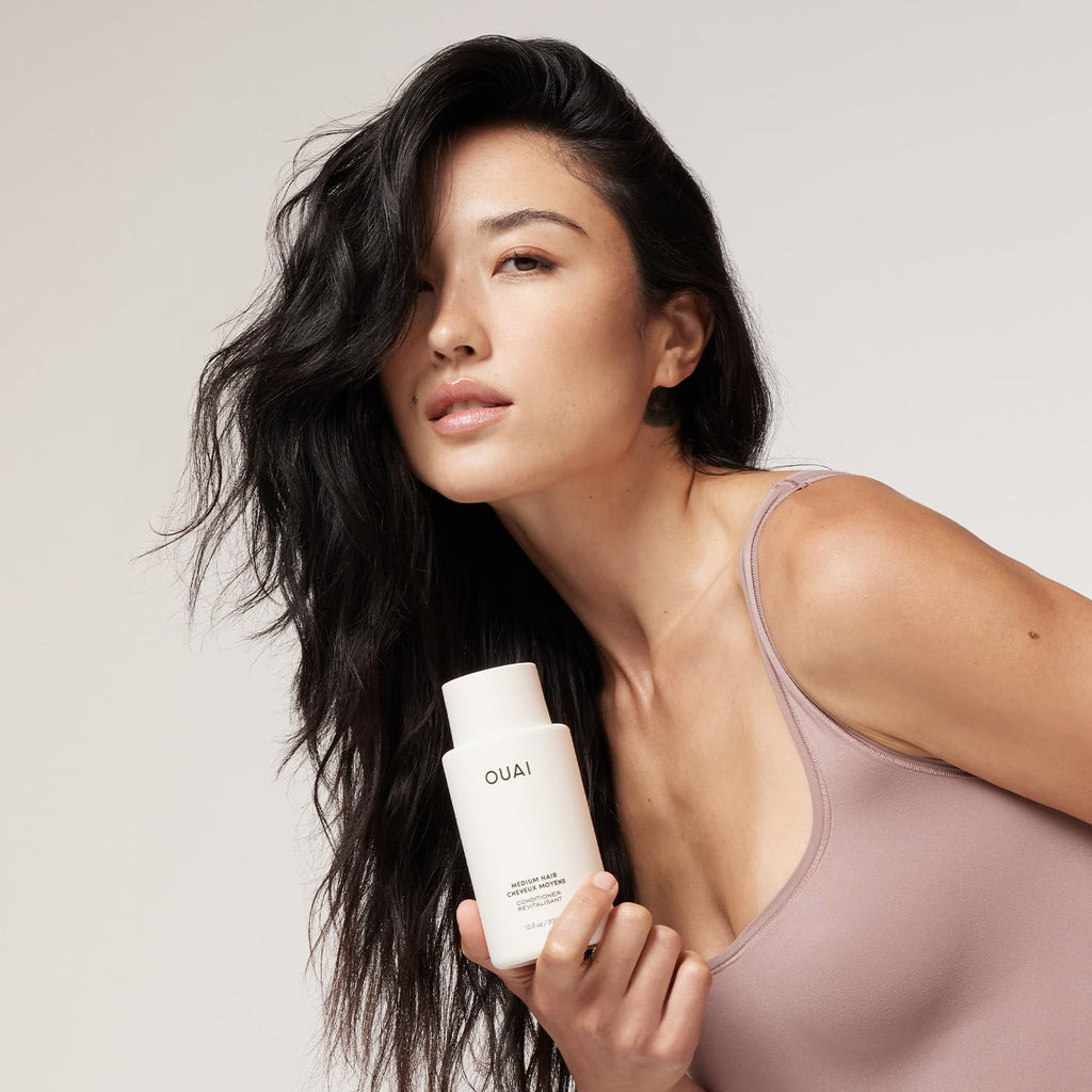 OUAI Medium Conditioner - Hydrating Hair Conditioner (10 Oz)