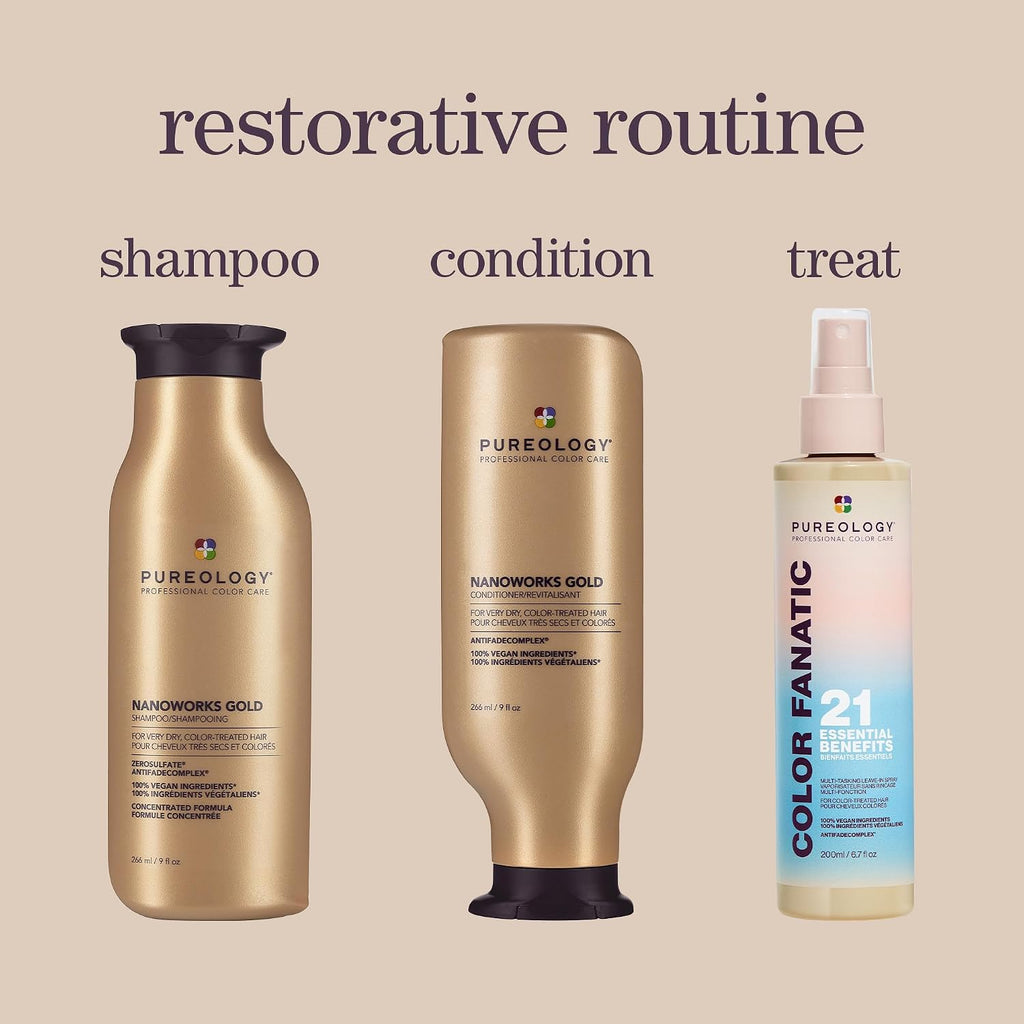 Pureology Nanoworks Gold Conditioner – For Very Dry Hair