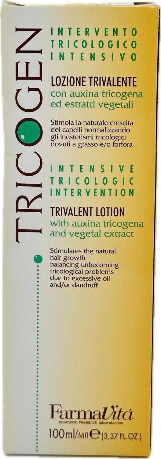 TRICOGEN INTENSIVE TRIVALENT LOTION by FarmaVita