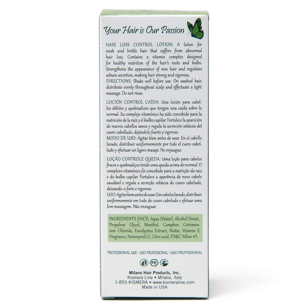 Kismera Hair Loss Lotion & Regenerating Hair Growth Lotion 4oz "Set"