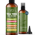 Blend Of Pure Rosemary Oil For Hair Growth 6 Fl Oz With Castor, Batana Oil
