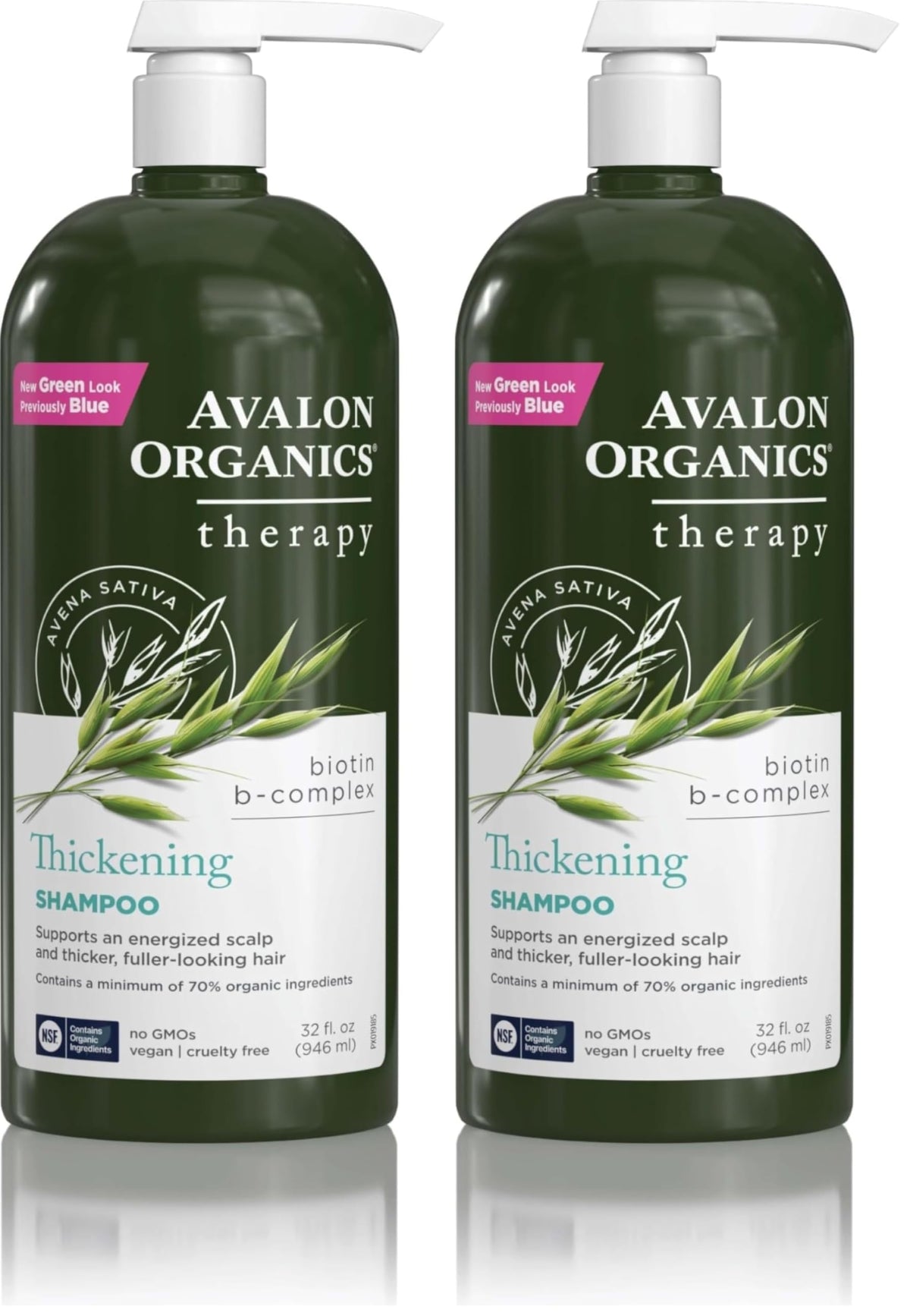 Avalon Organics Therapy Biotin B-Complex Thickening Shampoo, 32 oz