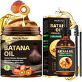 Batana Oil for Hair Growth & Rosemary Oil for Hair Growth,Raw Batana Hair Mask Rosemary Hair Growth Serum,Hair Oil for Dry Damaged Hair,Promotes Hair Thickness for Men Women