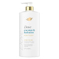 Dove Conditioner Coconut & Hydration for Dry Hair Care, 28 Fl Oz