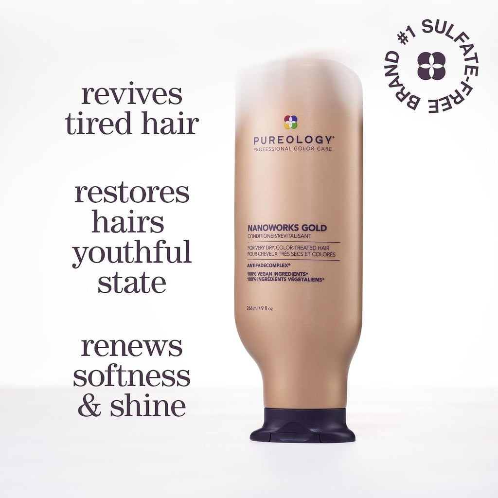 Pureology Nanoworks Gold Conditioner – For Very Dry Hair
