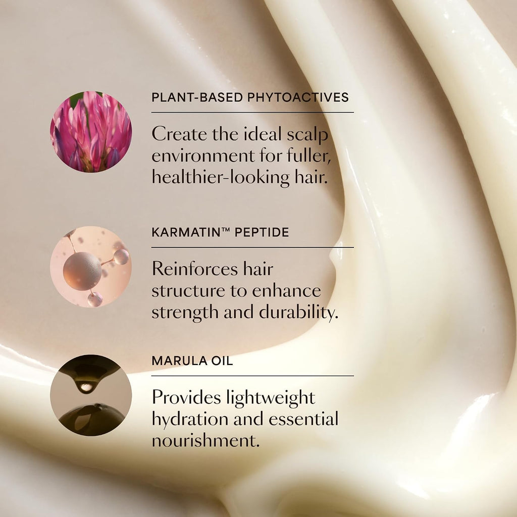 VEGAMOUR GRO Revitalizing Conditioner, Karmatin™ Peptide & Marula Oil