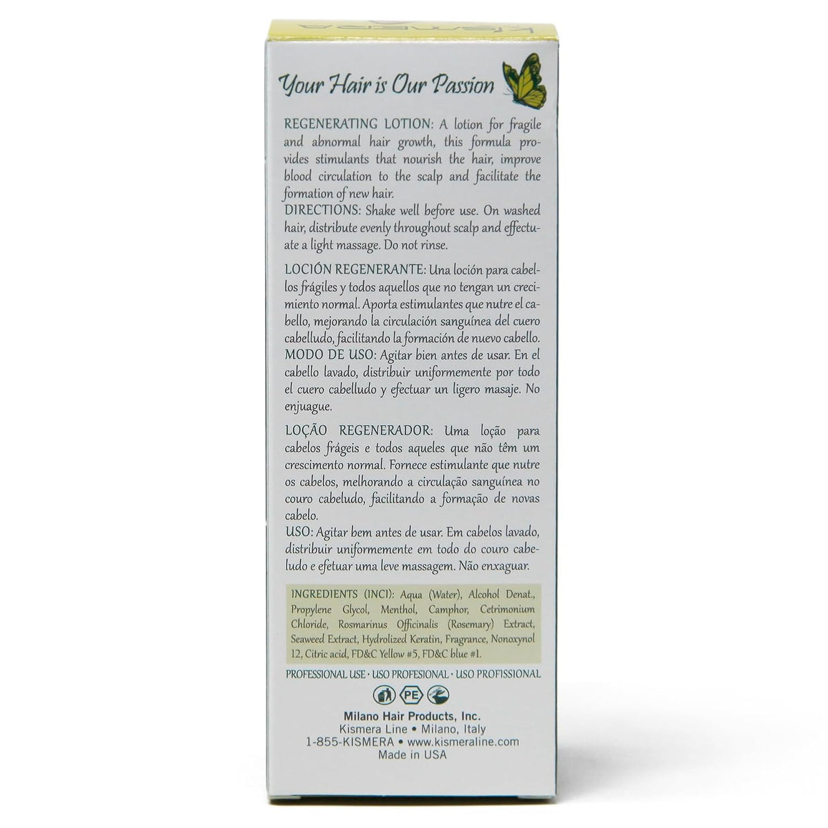Kismera Hair Growth Lotion 4oz