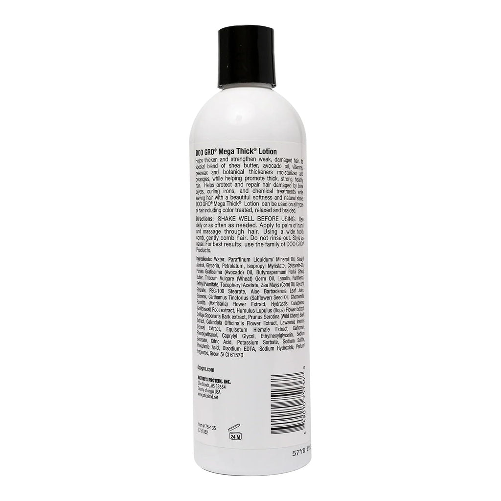 DOO GRO Mega Long & Mega Thick Triple Strength Hair Lotion Set – 12 fl oz
