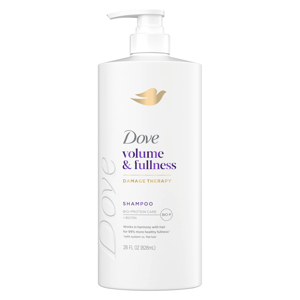Dove Volume & Fullness Shampoo, Volumizing for Thinning Hair + Biotin 28oz