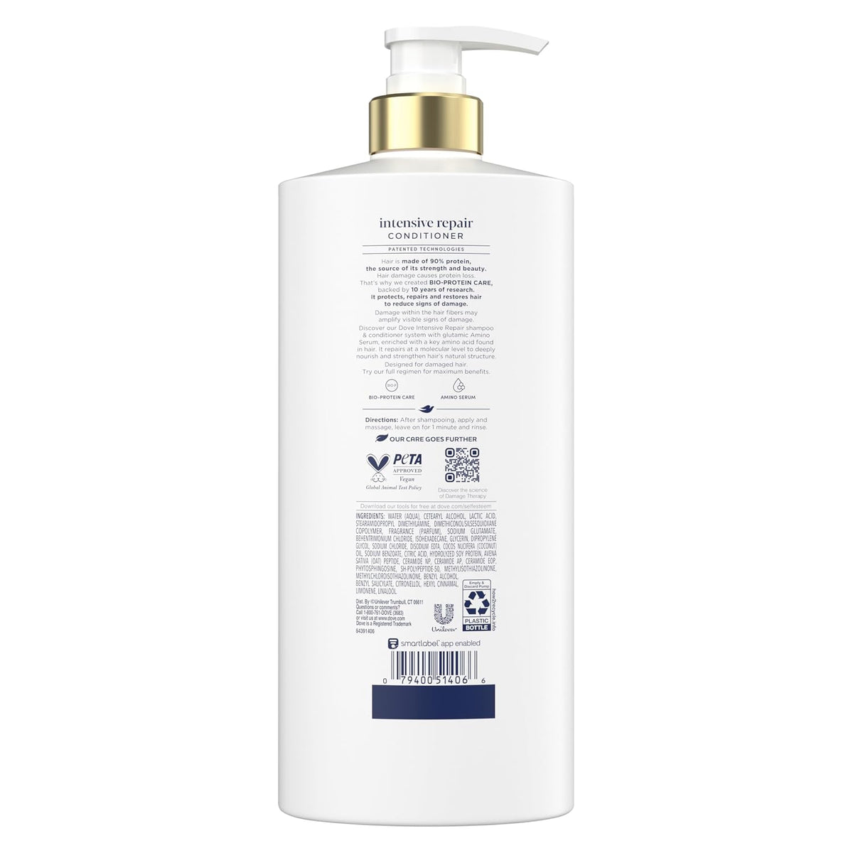 Dove Intensive Repair Conditioner for Damaged Hair & Breakage 28oz