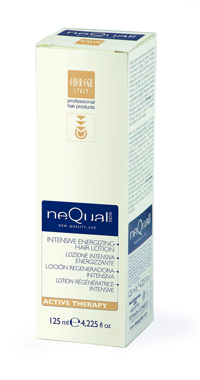 Ever Ego NeQual Intensive Energizing Hair Lotion For Thinning, Fine and Weak Hair, 125 ml