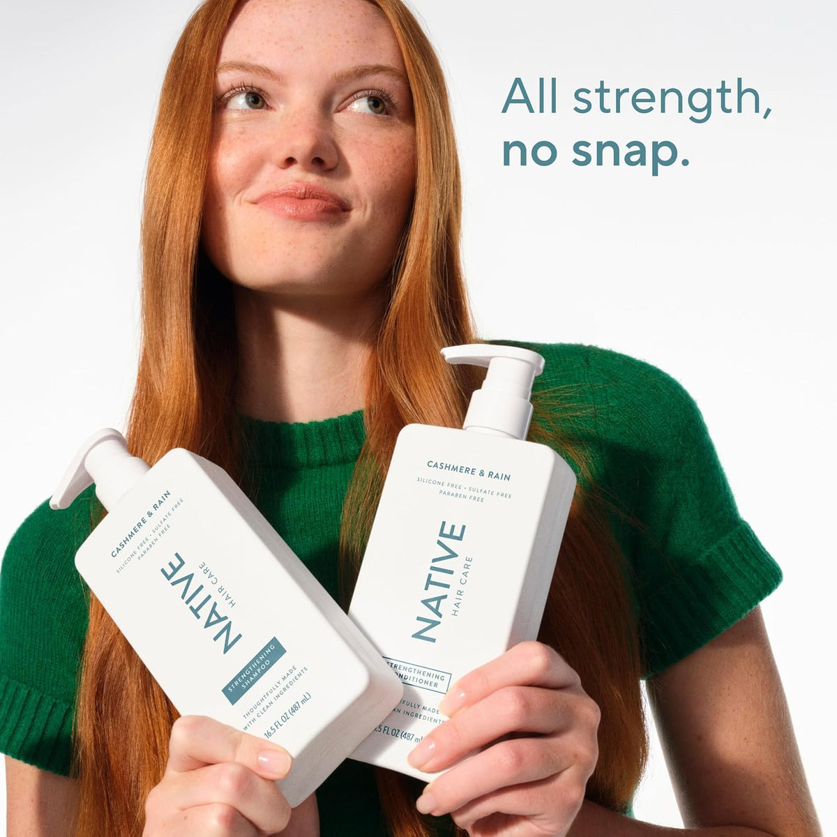 Native Strengthening Shampoo Cashmere & Rain 16.5 fl Oz.