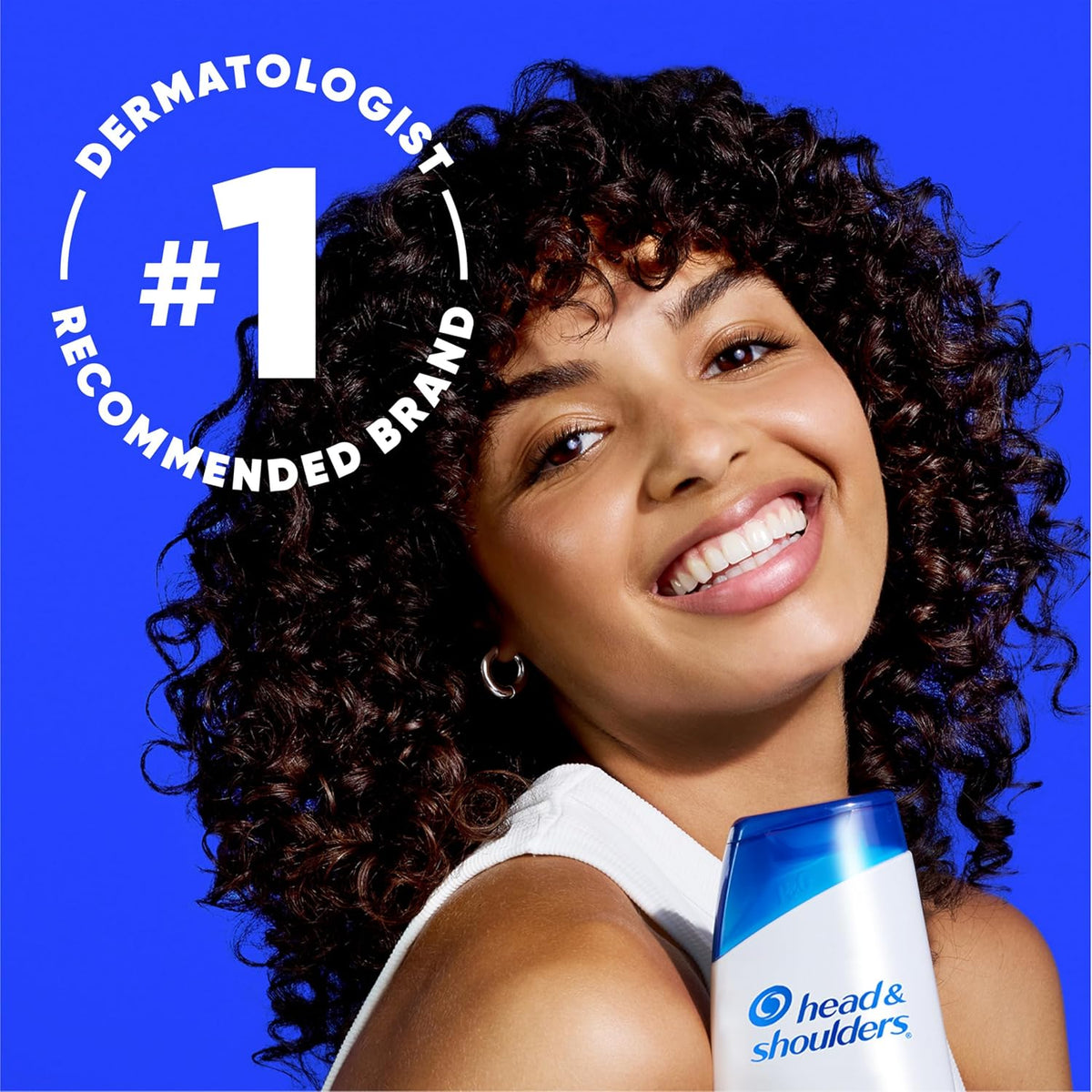 Head & Shoulders Green Apple Anti-Dandruff Shampoo Twin Pack, 72-Hour Protection, 1% Pyrithione Zinc, 32.1 fl oz Each