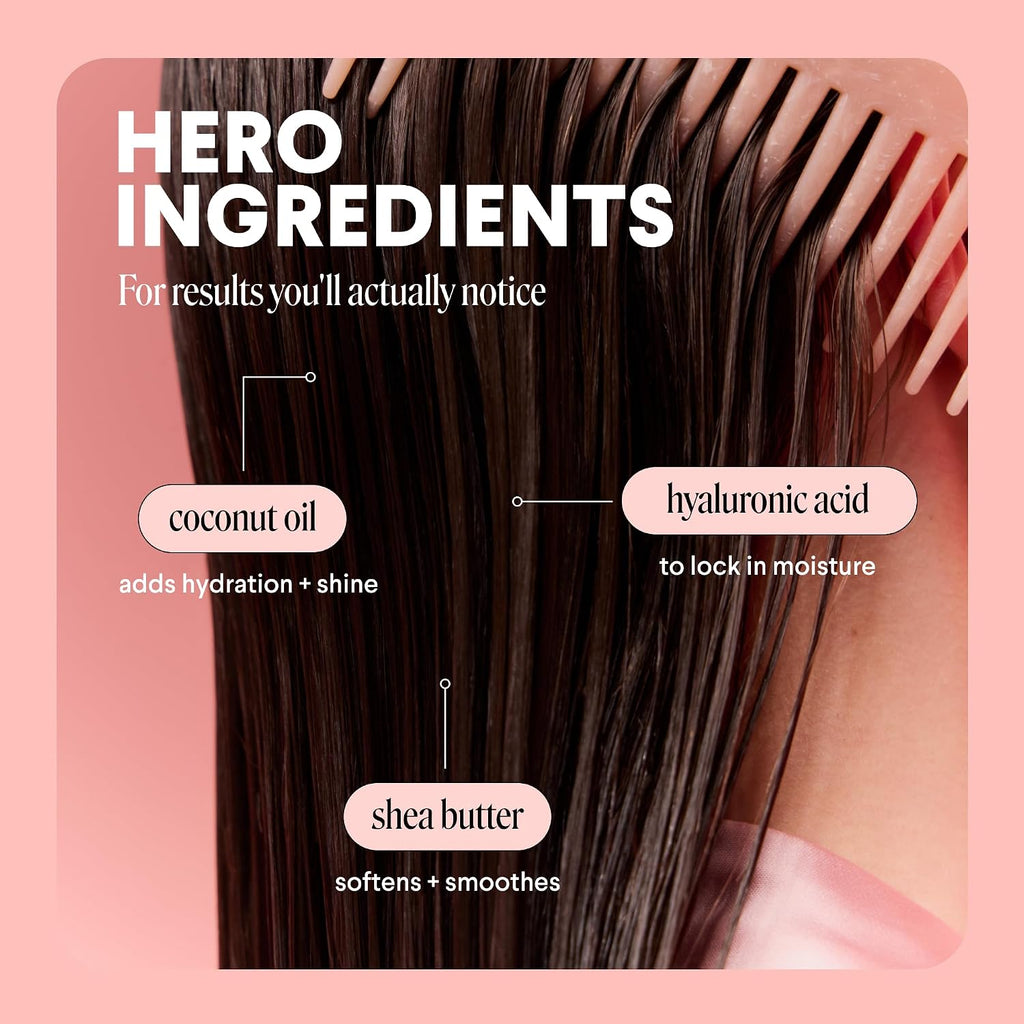 MONDAY Haircare MOISTURE Conditioner with Hyaluronic Acid, Coconut Oil & Shea Butter for Dry & Dull Hair 798 mL