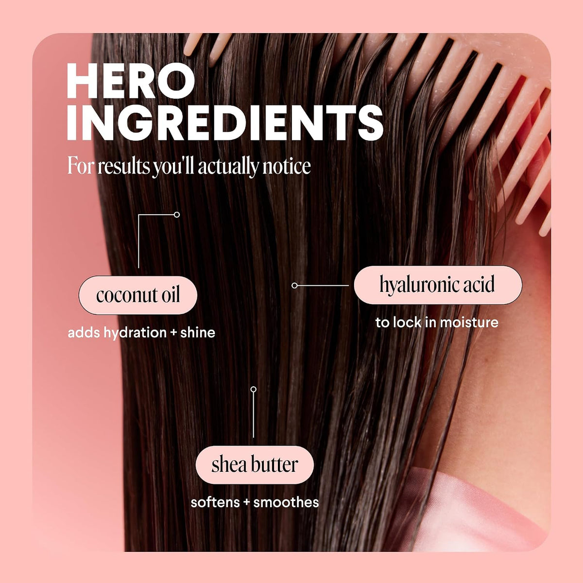 MONDAY Haircare MOISTURE Conditioner with Hyaluronic Acid, Coconut Oil & Shea Butter for Dry & Dull Hair 798 mL