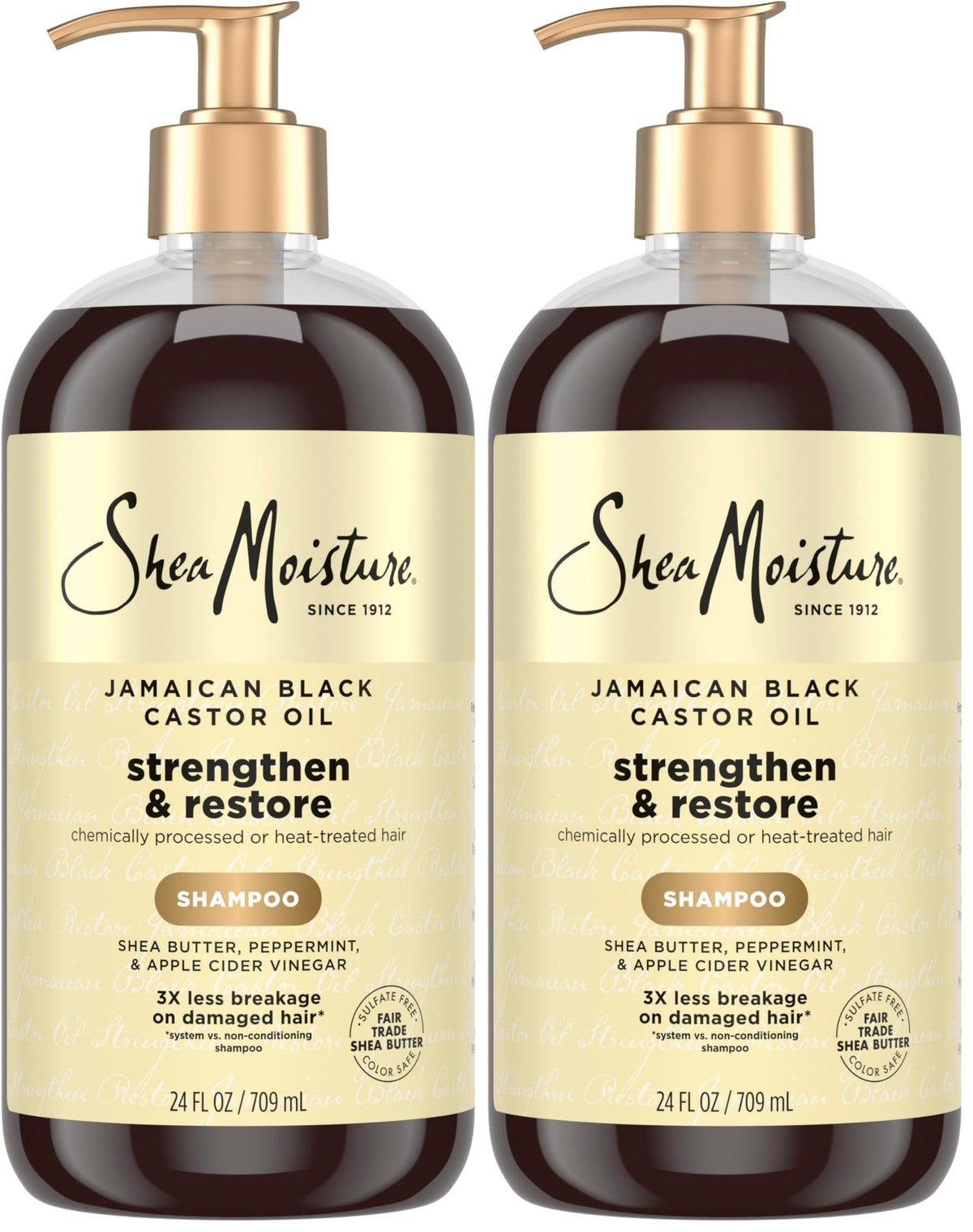 Shea Moisture Jamaican Black Castor Oil Shampoo Strengthen & Restore 24oz