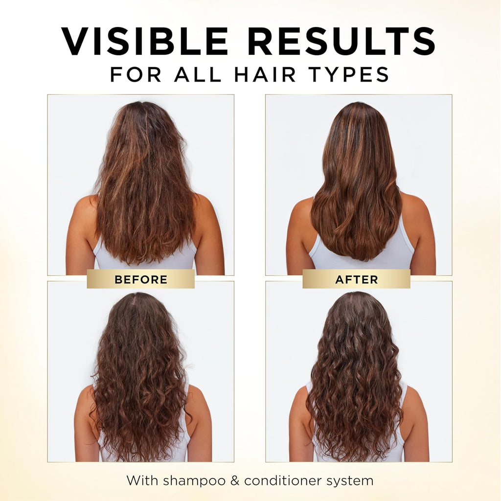 Pantene Shampoo & Conditioner Set, Daily Moisture Renewal with Vitamin E - Pro-V Nutrients for Dry, Color-Treated, Straight to Curly Hair, 72-Hour Hydration & Softness, Twin Pack, 52.8 Oz Total