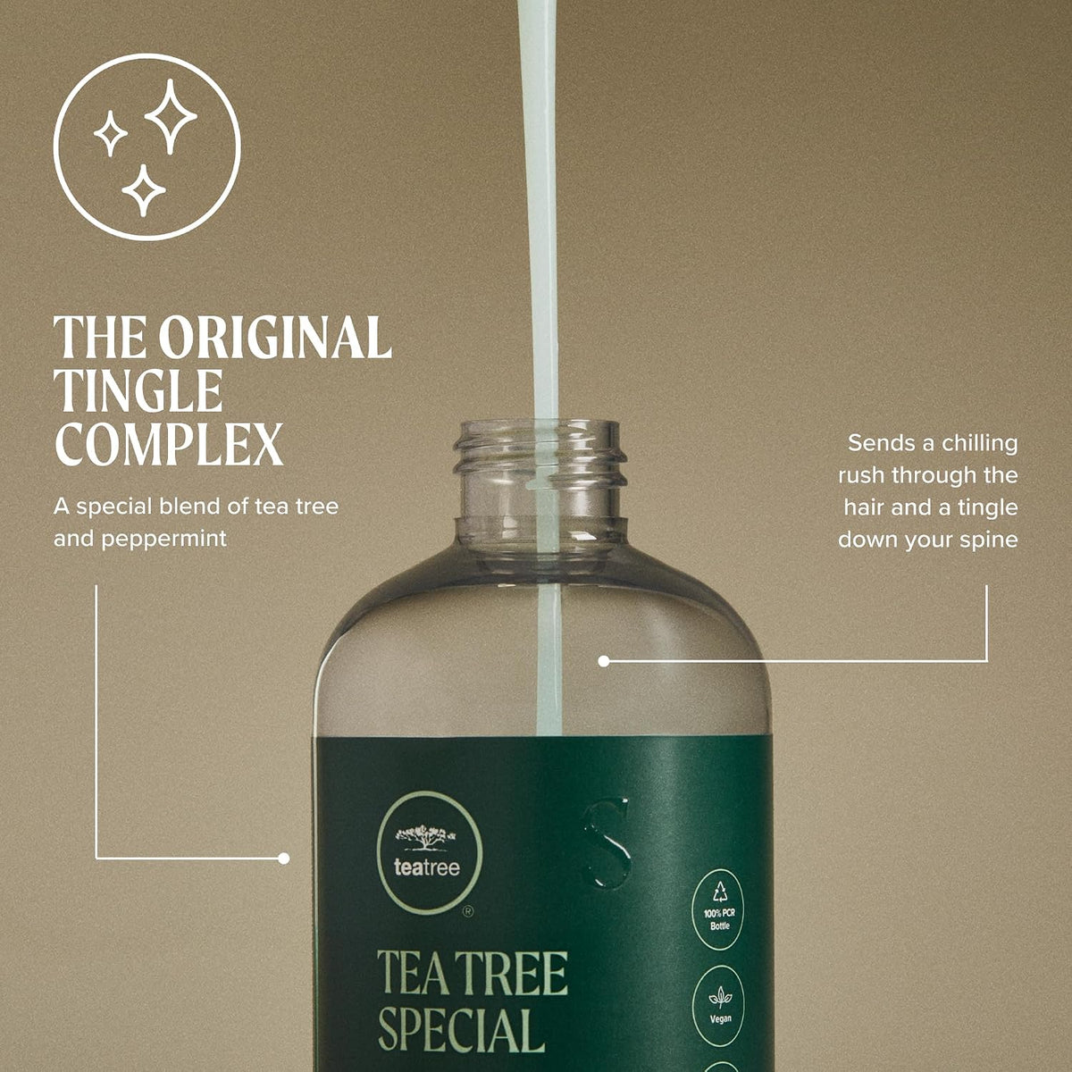 Tea Tree Special Shampoo, Deep Cleans, Refreshes Scalp, For All Hair Types, Especially Oily Hair