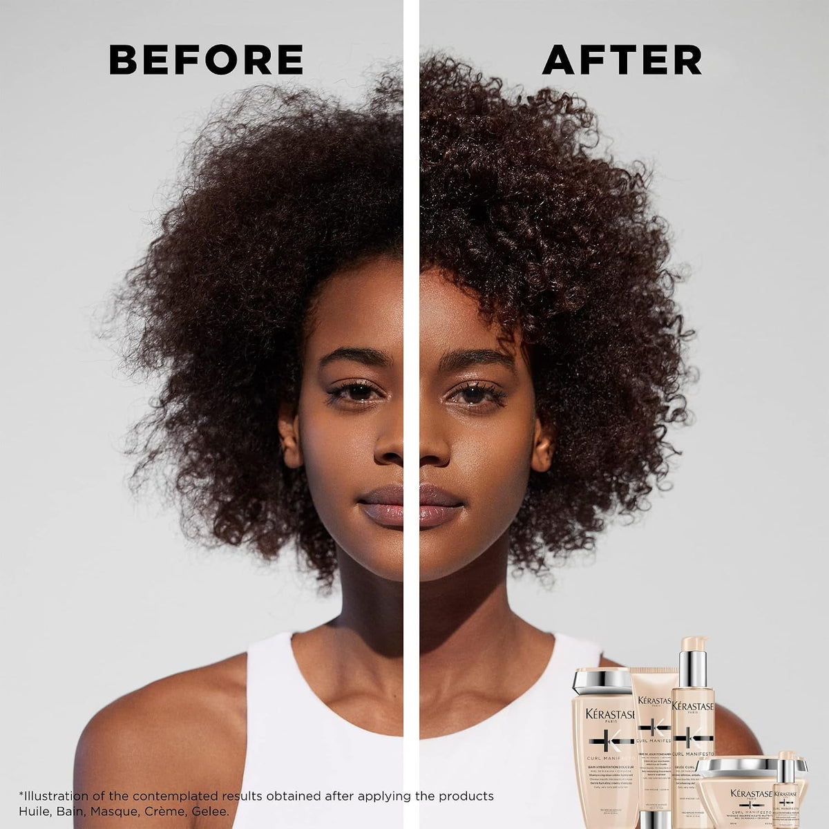Kérastase Curl Manifesto Essentielle Conditioner – Detangles, 8.5 Fl Oz