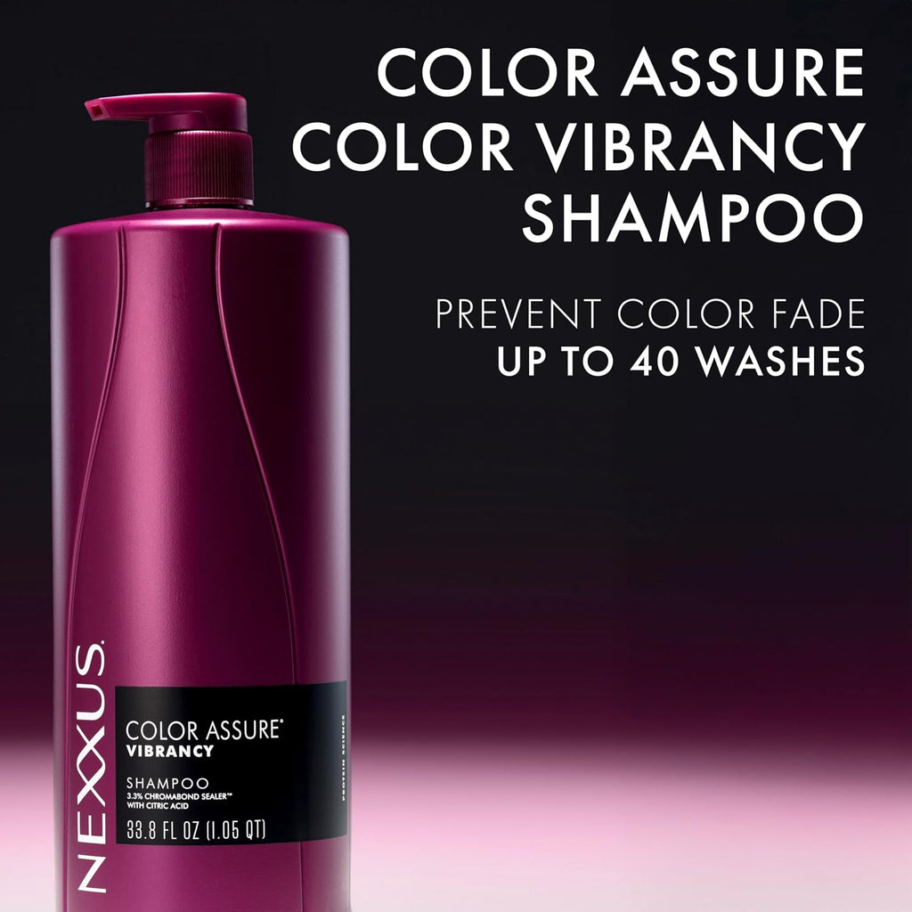 Nexxus Color Assure Vibrancy Shampoo for Color Treated Hair 33.8 oz