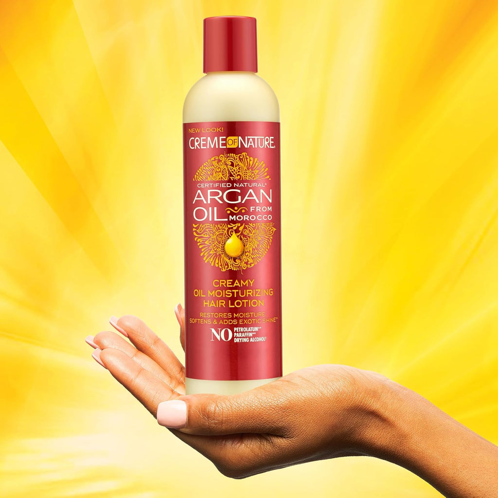 Creme of Nature Argan Oil From Morocco Creamy Oil Moisturizing Hair Lotion