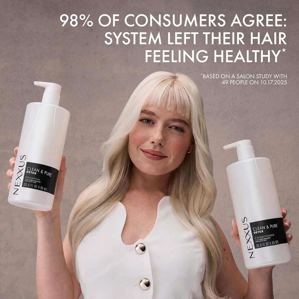 Nexxus Clean & Pure Detox Clarifying Shampoo 33.8 oz