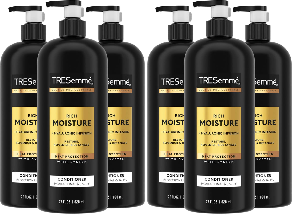 TRESemmé Rich Moisture Hydrating Conditioner for Dry Hair 28 oz 3 ct