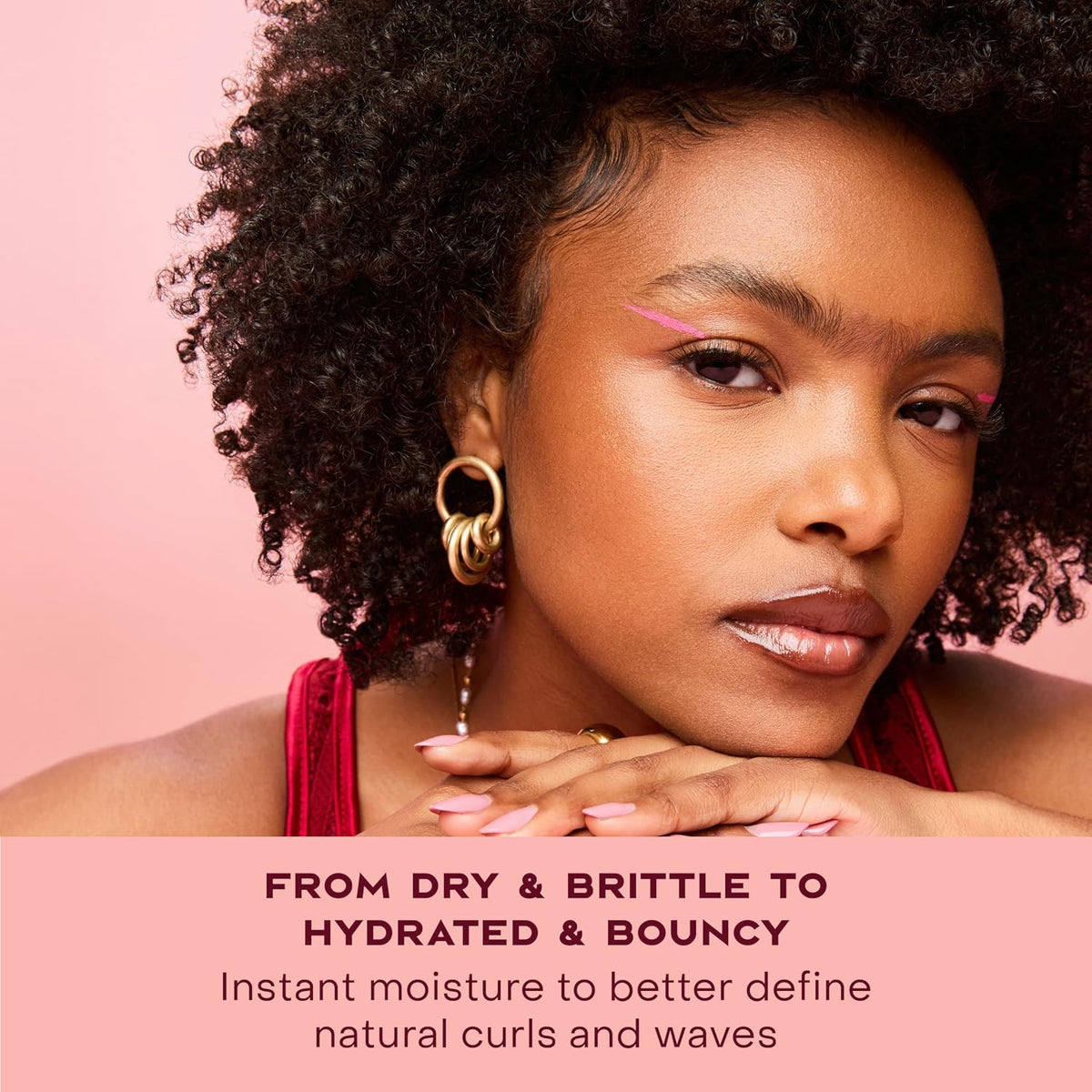 Shea Moisture Shampoo Curl and Shine for Curly Hair Coconut and Hibiscus Paraben Free Shampoo 13 oz