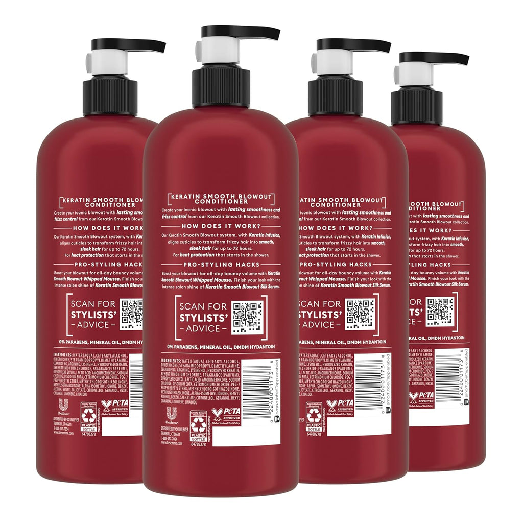TRESemmé Keratin Smooth Conditioner 28 oz 4 ct